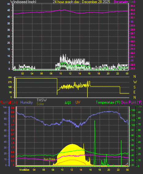 24 Hour Graph for Day 28