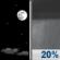 Monday Night: Mostly Clear then Slight Chance Rain Showers