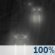 Overnight: Rain before 5am, then rain showers. Cloudy. Low around 44, with temperatures rising to around 48 overnight. South southwest wind around 16 mph, with gusts as high as 29 mph. Chance of precipitation is 100%. New rainfall amounts between 2 and 3 inches possible. Overnight: Heavy Rain
